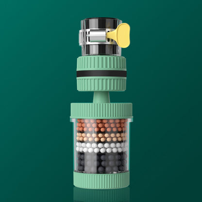 Rotatable Faucet Filter with Water Purification