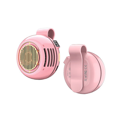 Mini Clip-on Bladeless Fan with USB Charging
