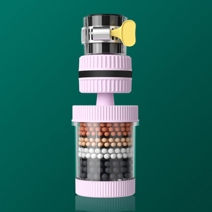 Rotatable Faucet Filter with Water Purification
