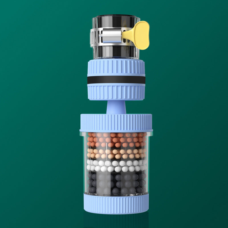 Rotatable Faucet Filter with Water Purification