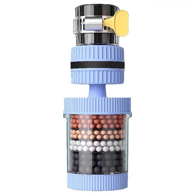 Rotatable Faucet Filter with Water Purification